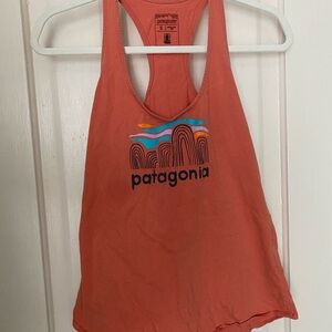 Patagonia Women's Vibrant Orange Tank Top